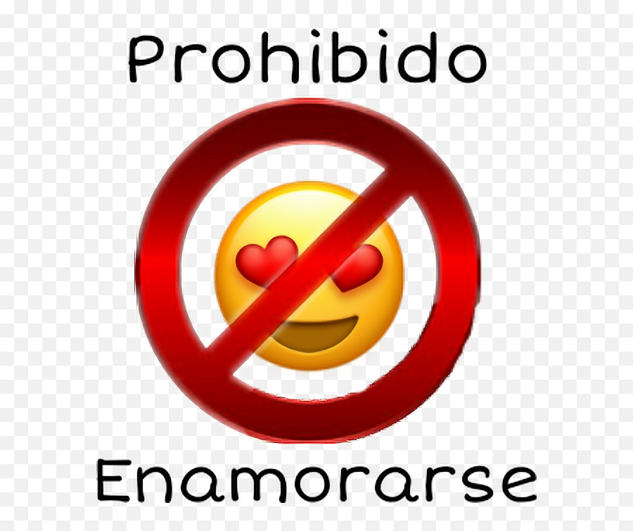 Download Prohibido Enamorarse Png Image - Prohibido Enamorarse Emoji,Prohibido Png
