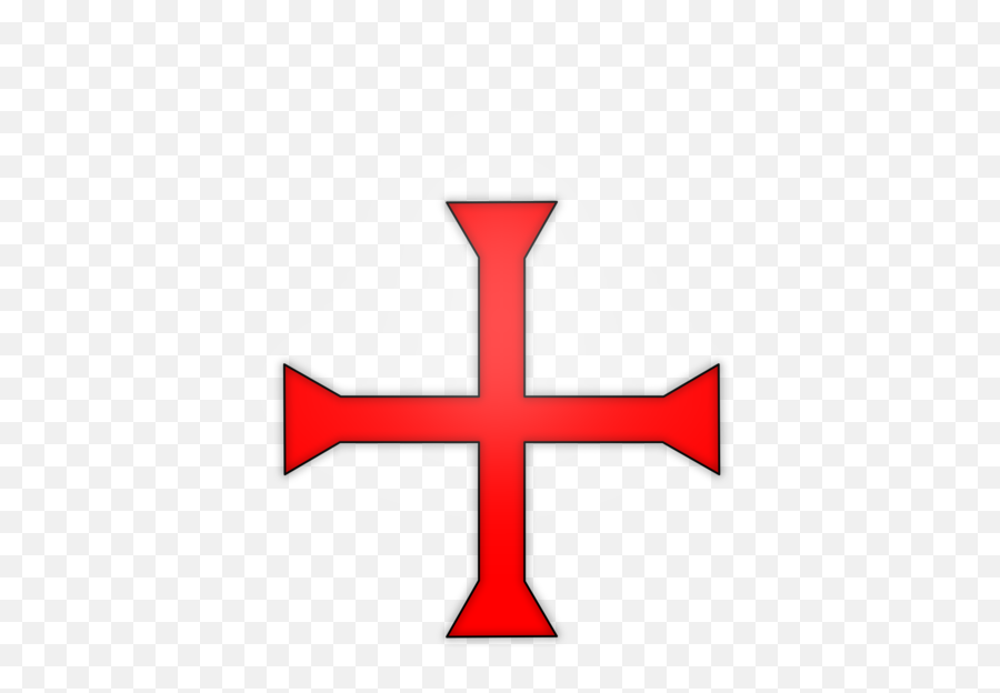 Templar Cross Transparent - Templar Cross Transparent Emoji,Red Cross Transparent