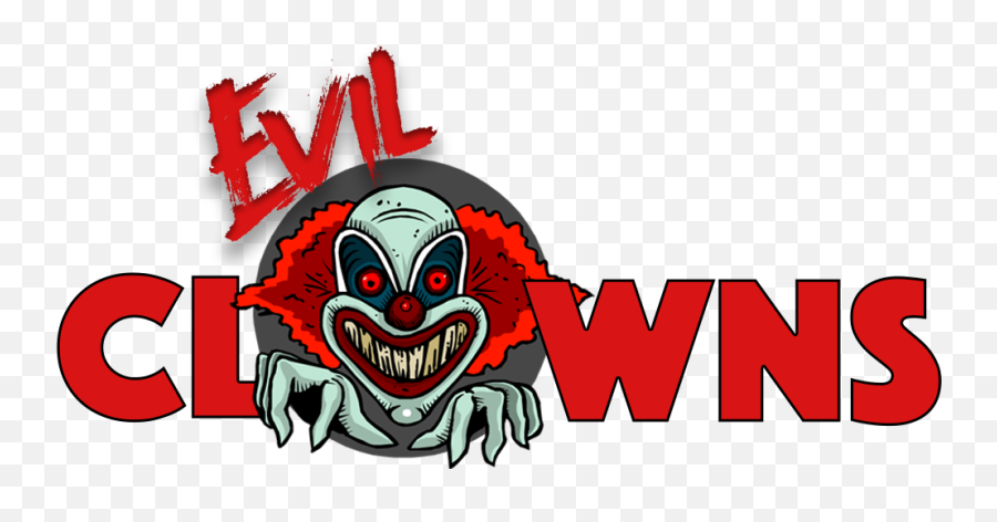 Download Hd Scary Clown Png Black And White Library - Scary Scary Clown Logo Png Emoji,Scary Png
