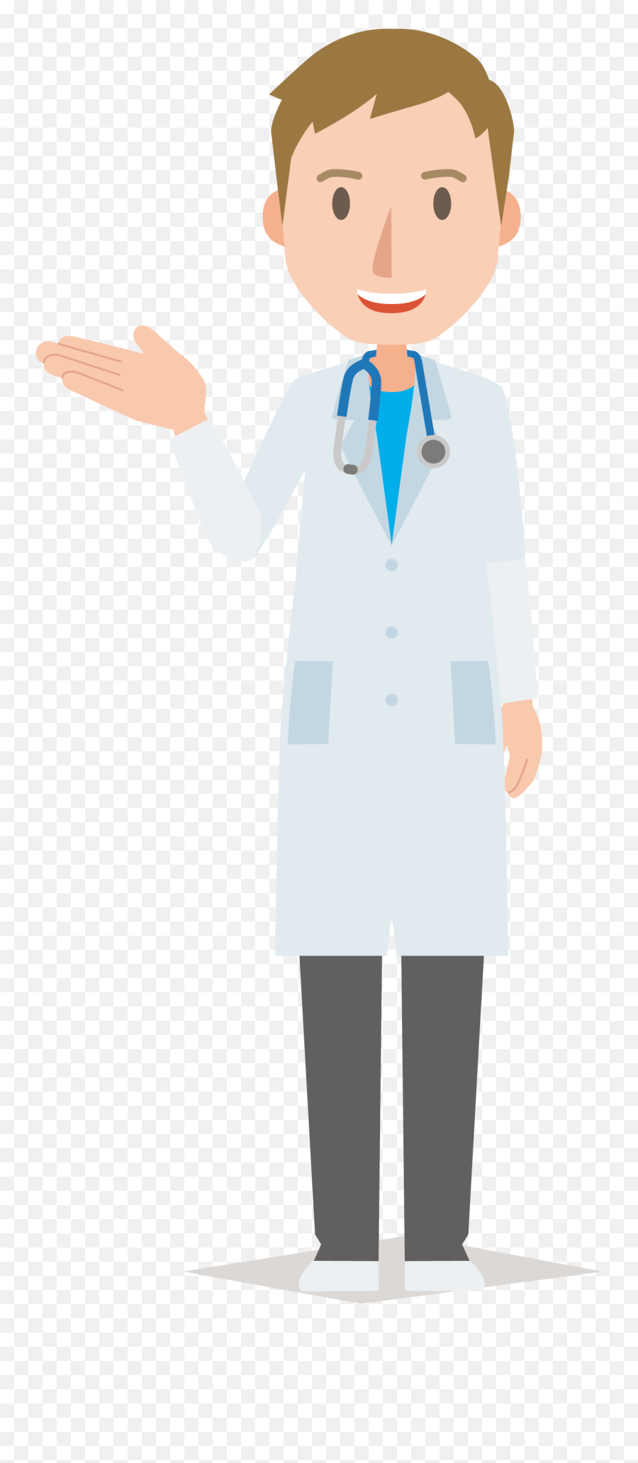 Vector Cartoon Doctor Png Download - Doctor Transparent Background Cartoon Emoji,Doctor Transparent