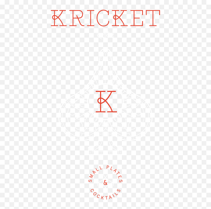 Kricket - Dot Emoji,Spade Logo
