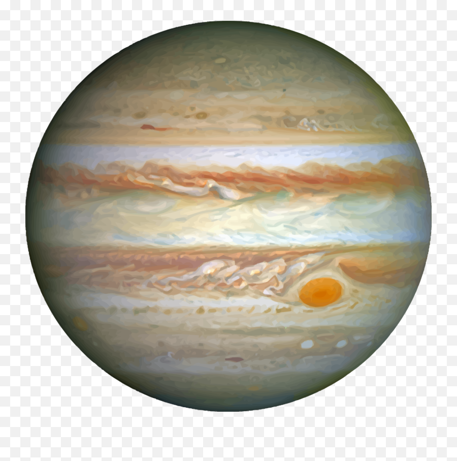 Jupiter Planet Clipart - Jupiter Planet Emoji,Planet Clipart