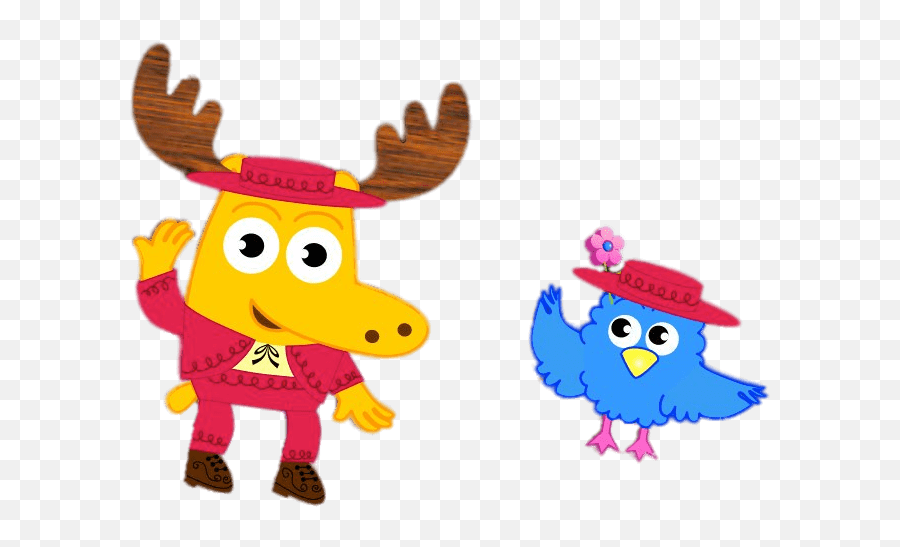 Download Moose And Zee Spanish Dance Transparent Png - Stickpng Moose A Moose Png Transparent Emoji,Moose Clipart