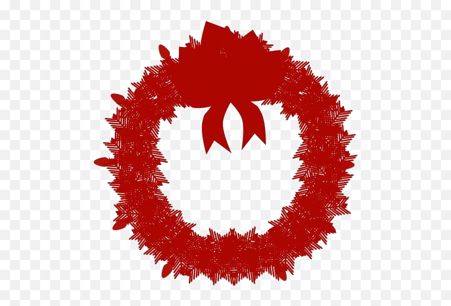 Transparent Floral Christmas Wreath Png Logo Pngimagespics Emoji,Christmas Wreath Png Transparent