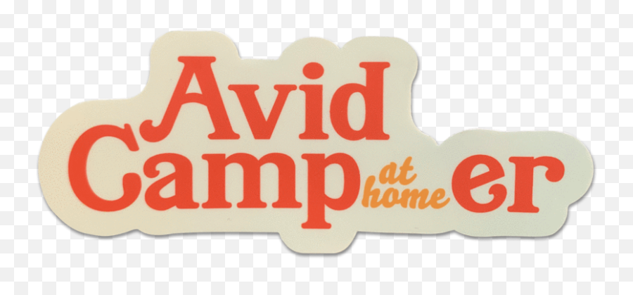 Avid Camp At Home Sticker - Continental Pneus Emoji,Avid Logo