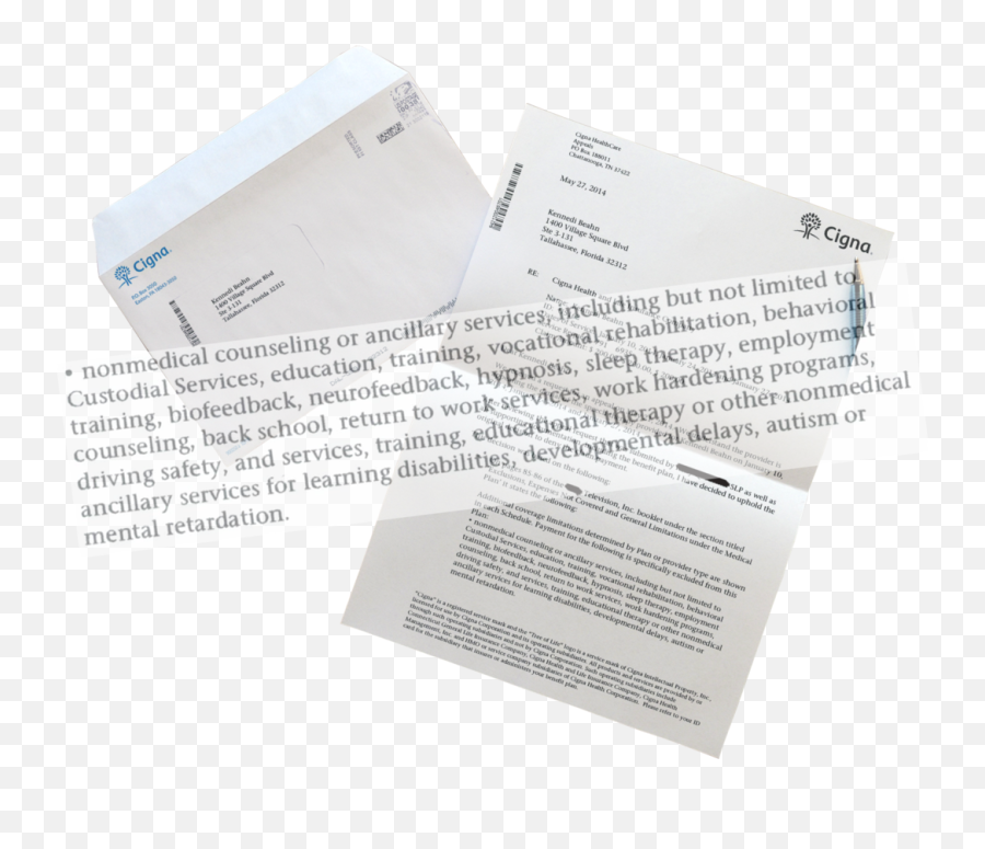 Filekennedi Beahn Cigna Mental Retardation Letter 1080p - Document Emoji,Cigna Logo