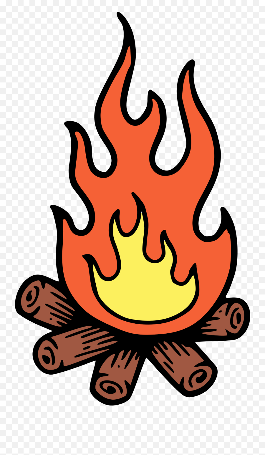 Campfire Clipart Png Transparent Onlygfxcom Emoji,Campfire Transparent Background