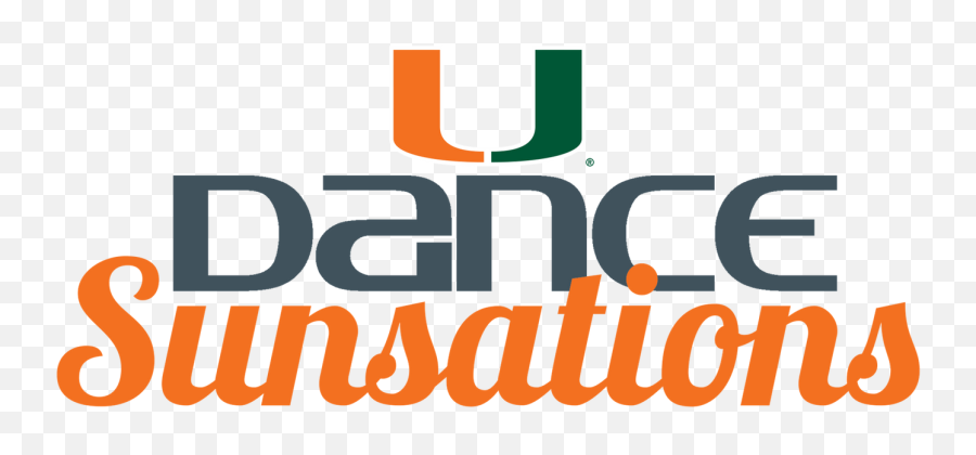 Cheerleaders And Sunsations Dance Team U2013 University Of Miami Emoji,University Of Miami Logo Png