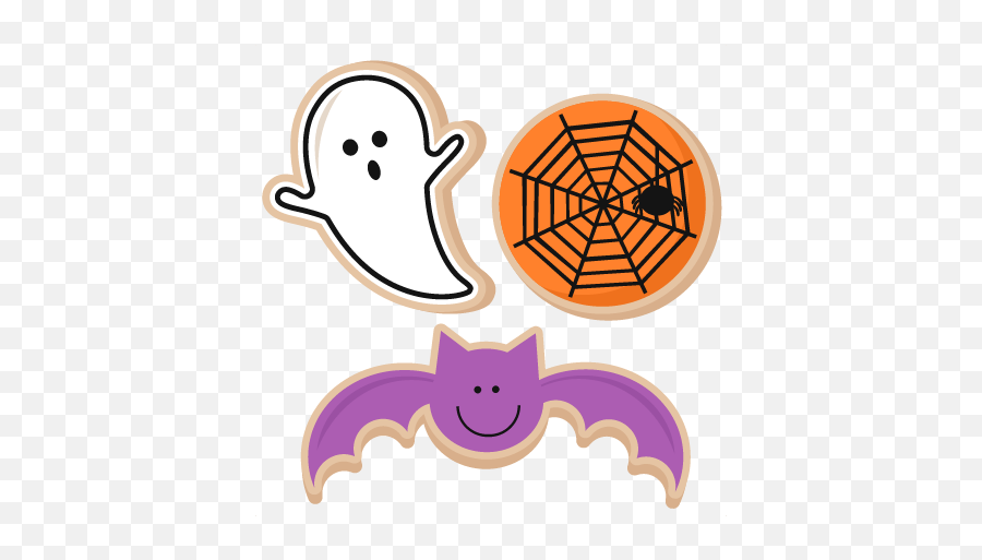 Halloween Cookies Svg Scrapbook Cut File Cute Clipart Files Emoji,Halloween Background Clipart