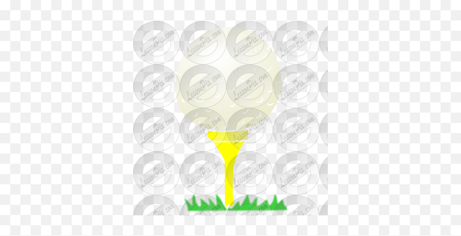 Golf Ball Stencil For Classroom - Wine Glass Emoji,Golf Ball Clipart