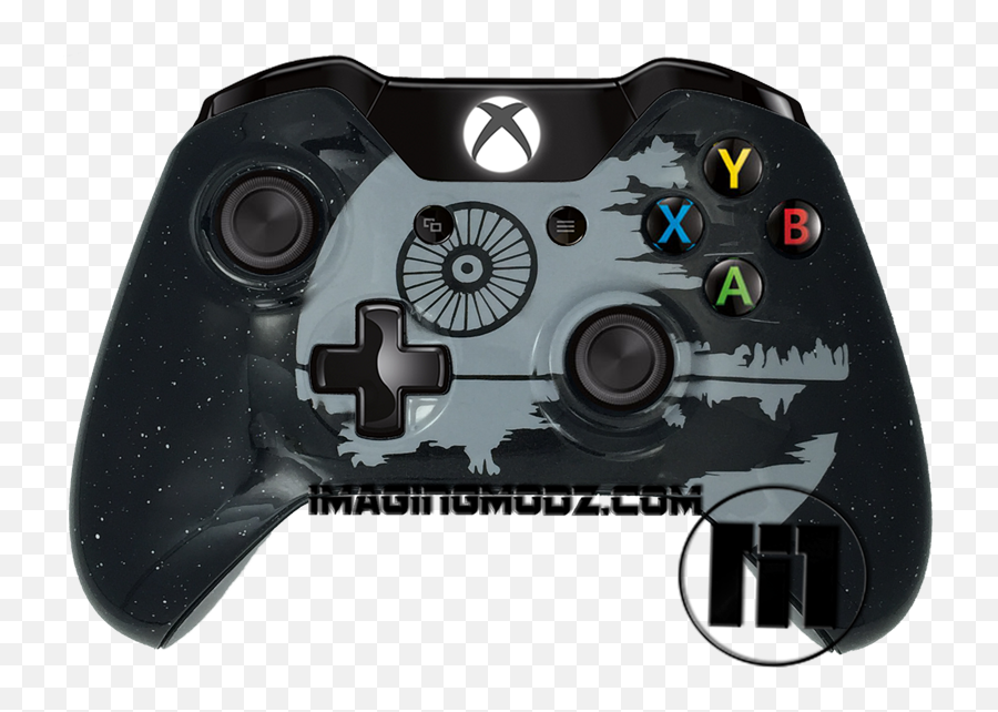 Death Star Xbox One Controller - Imaging Modz Xbox Wireless Controller Emoji,Death Star Png