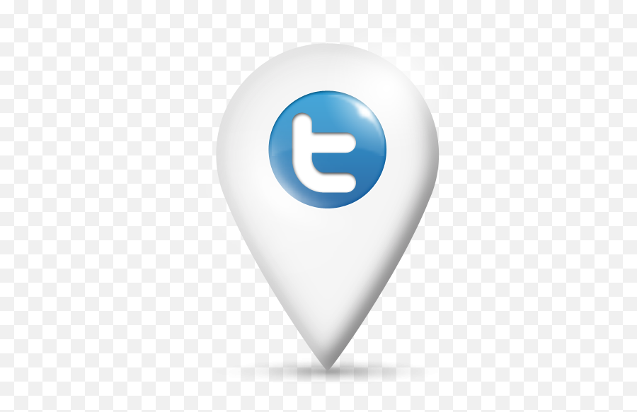 Twitter Map Tack Icon Png Clipart Image Iconbugcom - Language Emoji,Twitter Symbol Png
