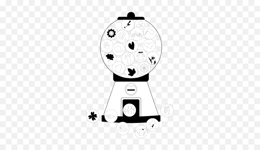 Download Computer Icons Symbol Cartoon - Dot Emoji,Gumball Machine Clipart