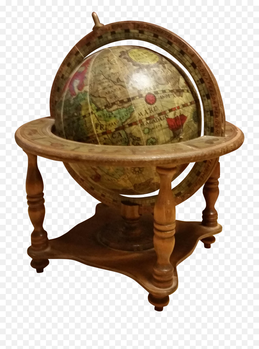 Download Hd Old Globe Png - Globe Transparent Png Image Old Globe Png Emoji,Globe Png