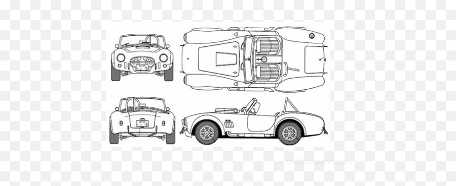Download Drawing Shelby Cobra 427 S In Ai Pdf Png Svg Formats - Draws Of Shelby Cobra Emoji,Shelby Cobra Logo
