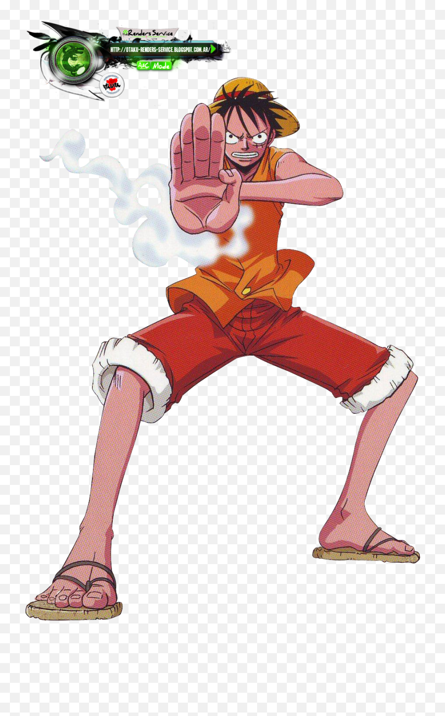 One Piece Luffy Png - Transparent Luffy Gear 2 Emoji,Luffy Transparent