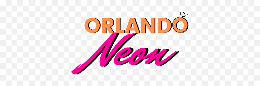 Orlando Neon - Color Gradient Emoji,Neon Logo