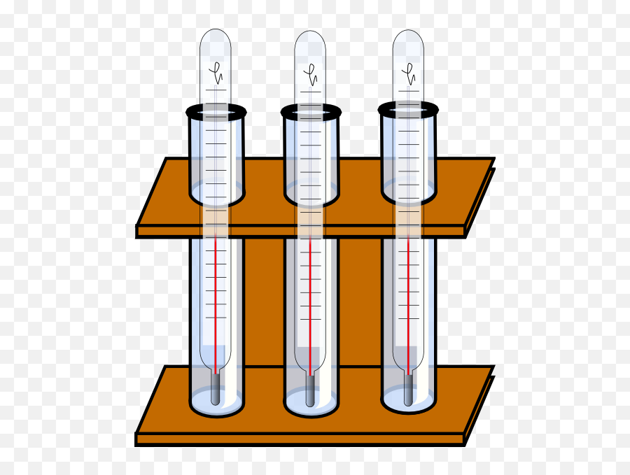 Thermometer In Beaker Clip Art At Clkercom - Vector Clip Thermometer In Test Tube Emoji,Beaker Clipart