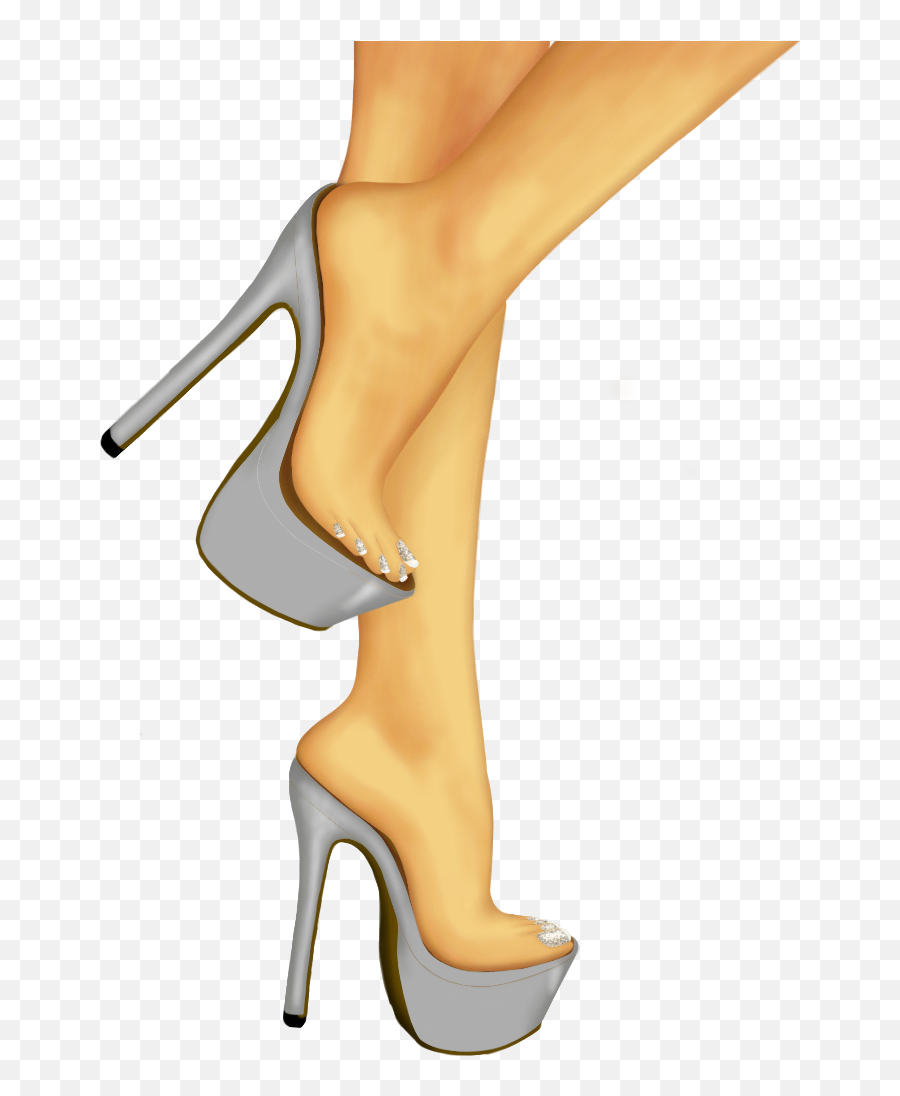 Free Legs Transparent Download Free Legs Transparent Png - Black Legs In Heels Clipart Emoji,Legs Transparent