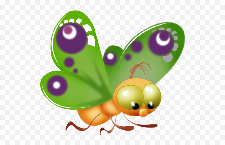 Butterfly 24png 600600 Cartoon Butterfly Butterfly - Butterfly Transparent Png Clipart Emoji,Baby Clipart Transparent Background