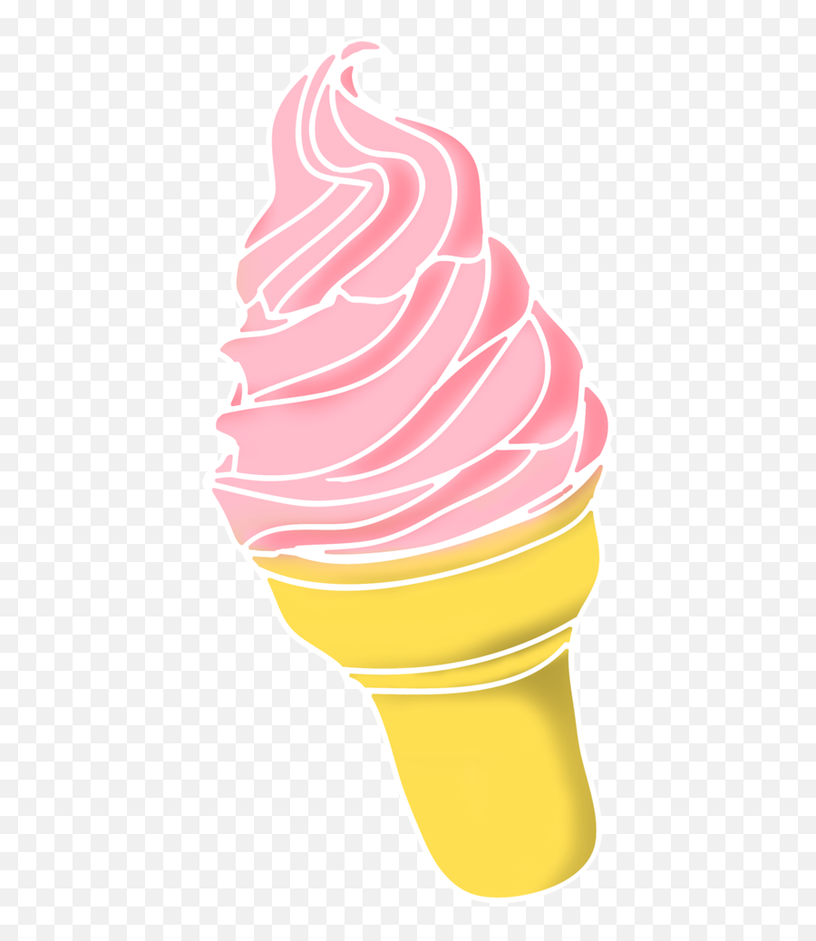 Purple Ice Cream Clipart Png Image With - Soft Emoji,Ice Cream Clipart