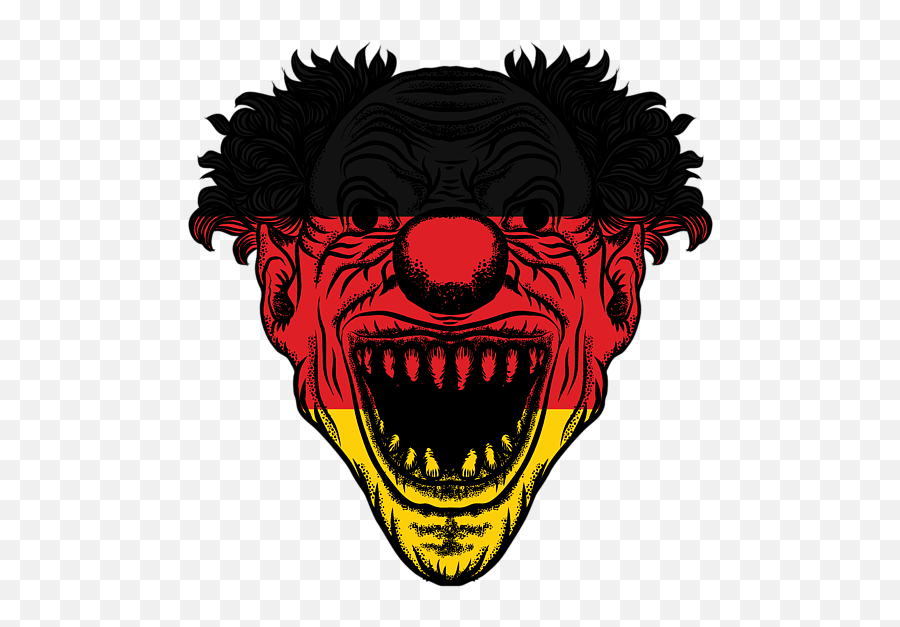 German Scary Killer Clown Halloween Costume Evil Horror Emoji,Evil Clown Png