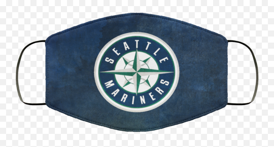 Seattle Mariners Cloth Face Masks - Mariners Emoji,Seattle Mariners Logo