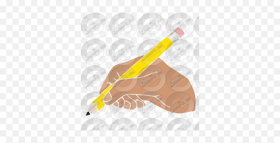 Write Stencil For Classroom Therapy - Marking Tool Emoji,Write Clipart