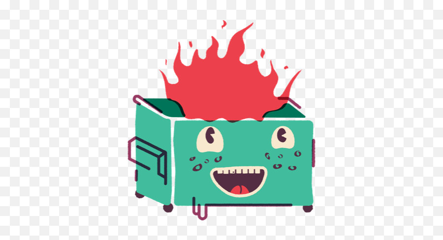 Nasticons U2014 Montefusco - Dumpster Fire Free Clip Art Emoji,Cartoon Fire Png