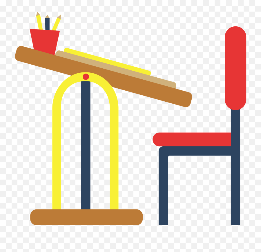 School Desk Clipart Free Download Transparent Png Creazilla - Vertical Emoji,Desk Clipart