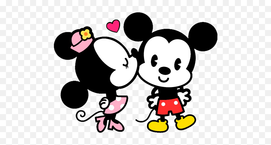 Minnie Y Mickey Png 1 Png Image - Mickey E Minnie Cute Emoji,Minnie Png