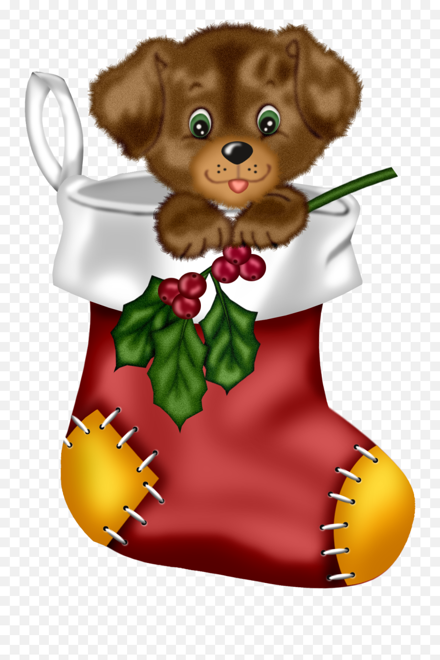 Kittens Clipart Christmas Stocking - Clipart Cute Christmas Stockings Emoji,Puppy Clipart