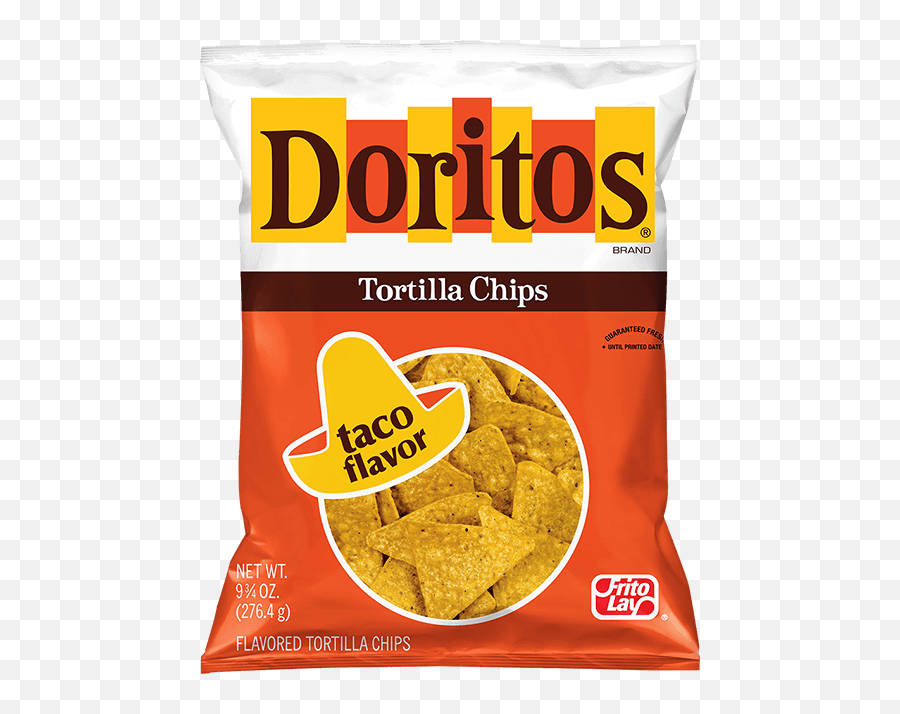 Doritos Taco Flavored Tortilla Chips Doritos - Taco Flavored Doritos Emoji,Doritos Logo