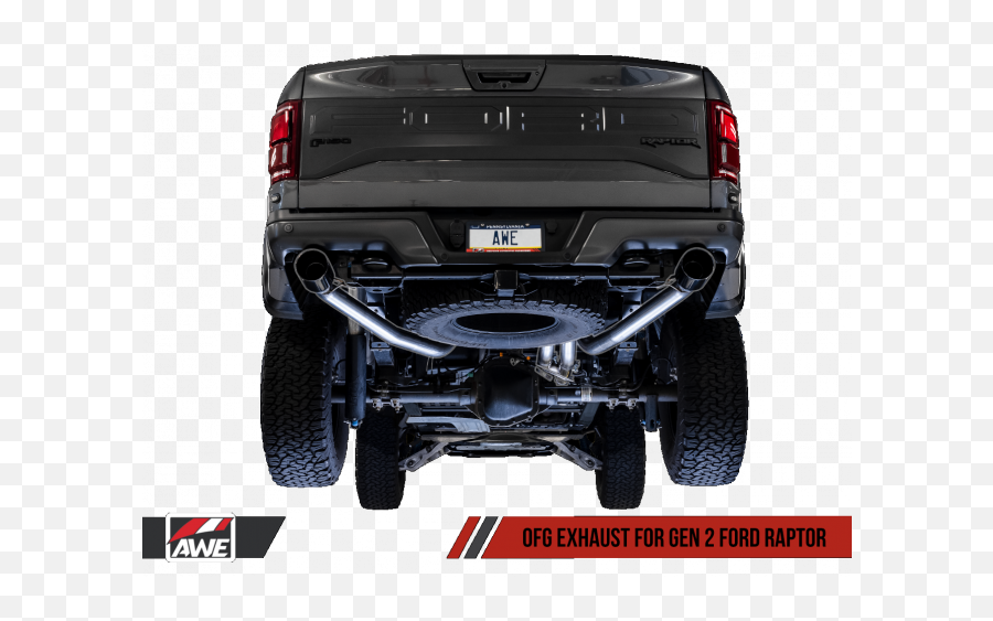 Awe Fg Exhaust Suite For The Gen 2 Ford - Awe Ford Raptor Exhaust Tip Emoji,Ford Raptor Logo