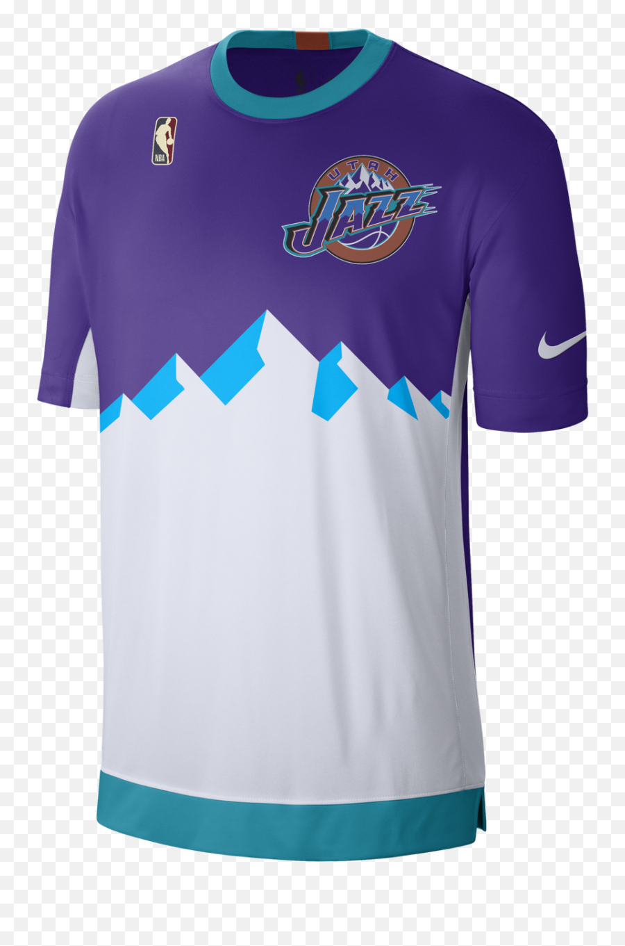 Utah Jazz 90s Jersey - Utah Jazz Shirt Hardwood Classic Emoji,Utah Jazz Logo Png