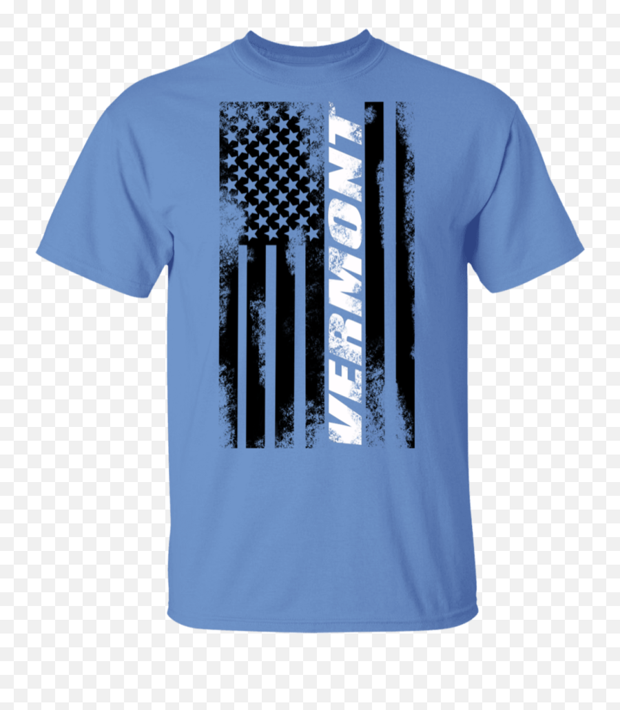 Vermont American Flag T - Shirt Emoji,American Flag Transparent