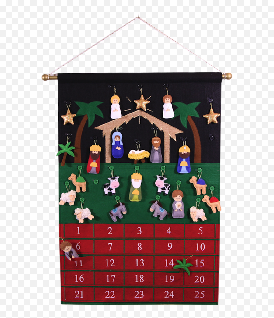 Nativity Advent Calendar - Cartoon Transparent Cartoon Fictional Character Emoji,Baby Jesus Clipart