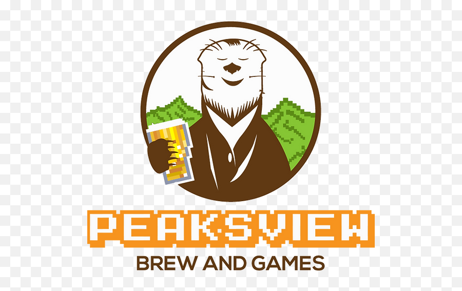 Peaksview Brew U0026 Games Home Emoji,Food Logo Games