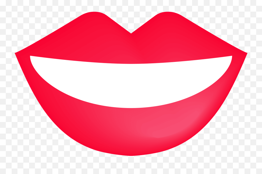 Mouth Lips Clipart Free Download Transparent Png Creazilla Emoji,Lips Clipart Free