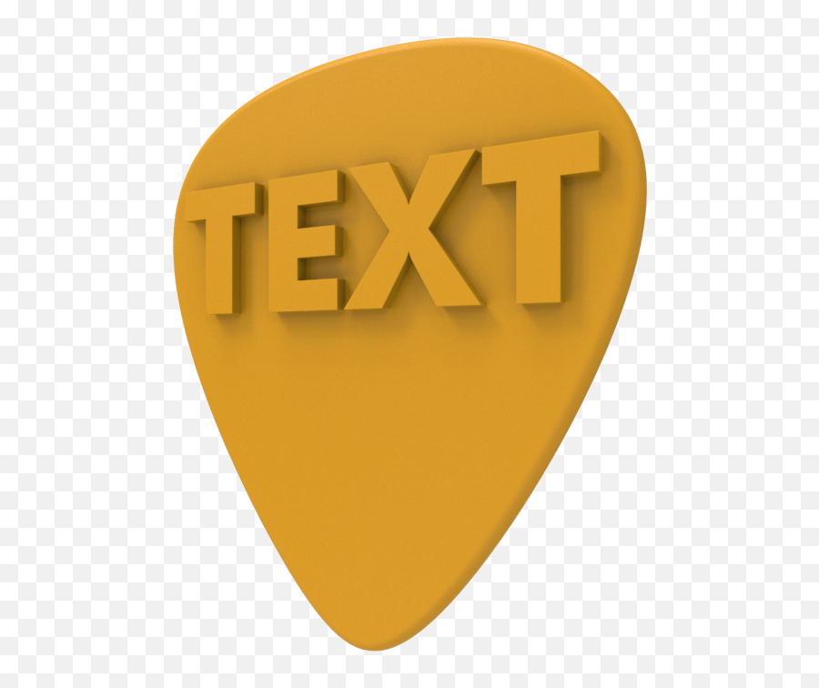 Download Guitar Pick - Illustration Full Size Png Image Emoji,Guitar Pick Logo