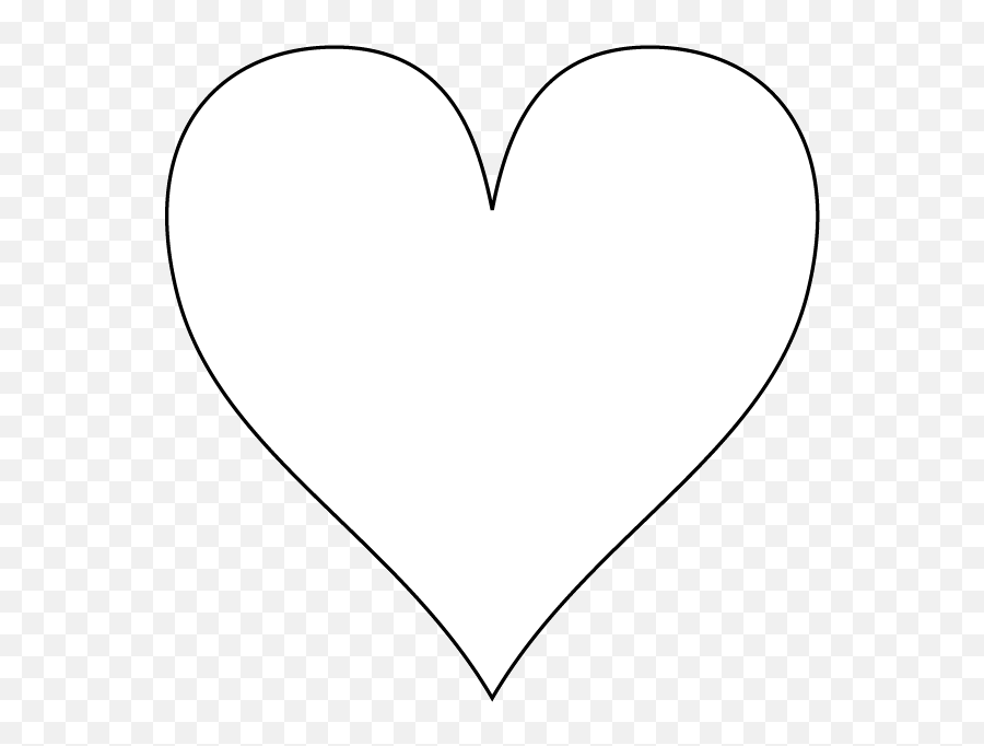 Pictures Of Hearts To Color Coloring - Kids Coloring Pages Emoji,Kids Coloring Clipart