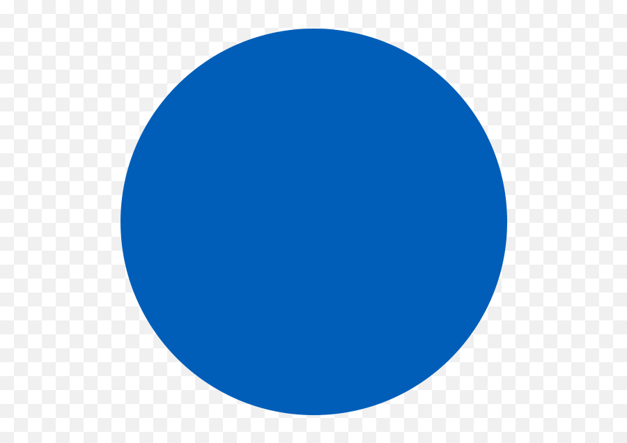 Small Blue Circle Transparent - Dot Emoji,Circle Transparent Background