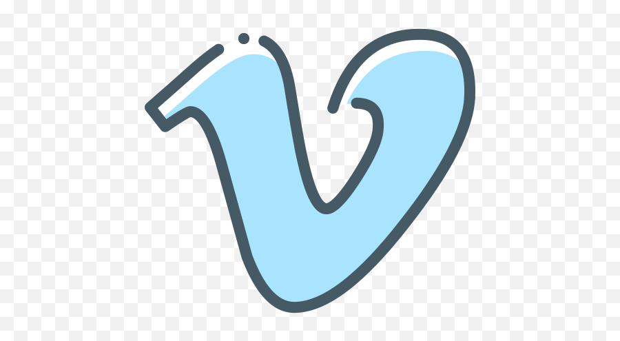 Logo Vimeo Free Icon Of Social Media - Language Emoji,Vimeo Logo