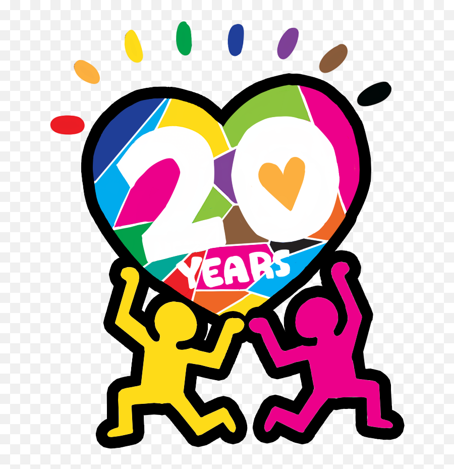 Join The Lgbt Resource Center As We Celebrate 20 Years - 20th Year Anniversary Transparent Clipart Emoji,Celebrate Clipart