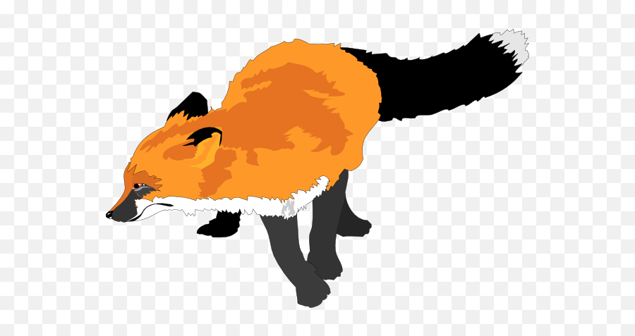 Fox Clipart - Fox Transparent Running Clip Art Emoji,Fox Clipart