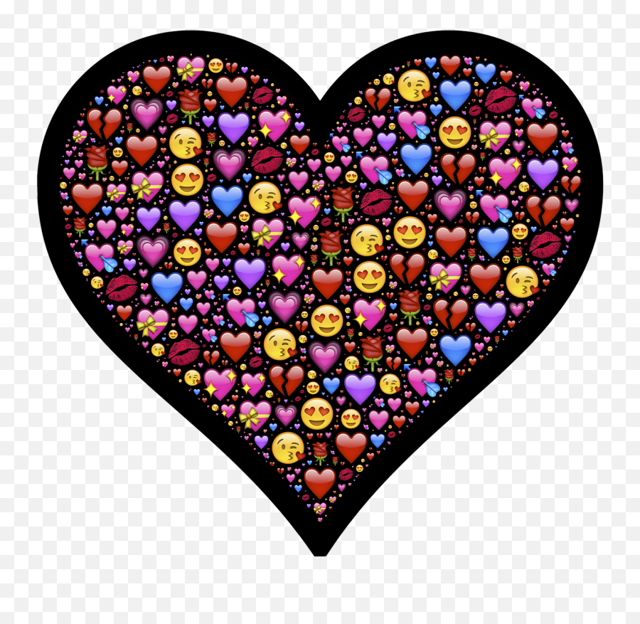 Heart Emoji Affection Love Png Picpng - Many Love Emoji,Heart Emoji Png