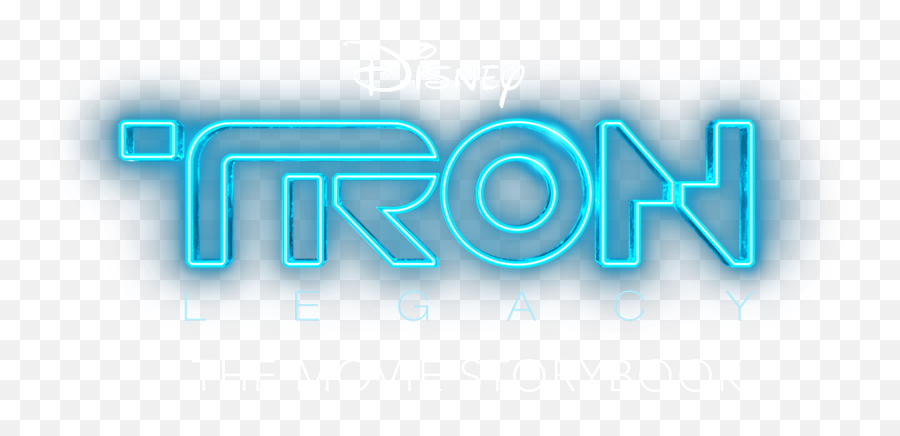 Movie Storybook - Futuriste Emoji,Tron Logo