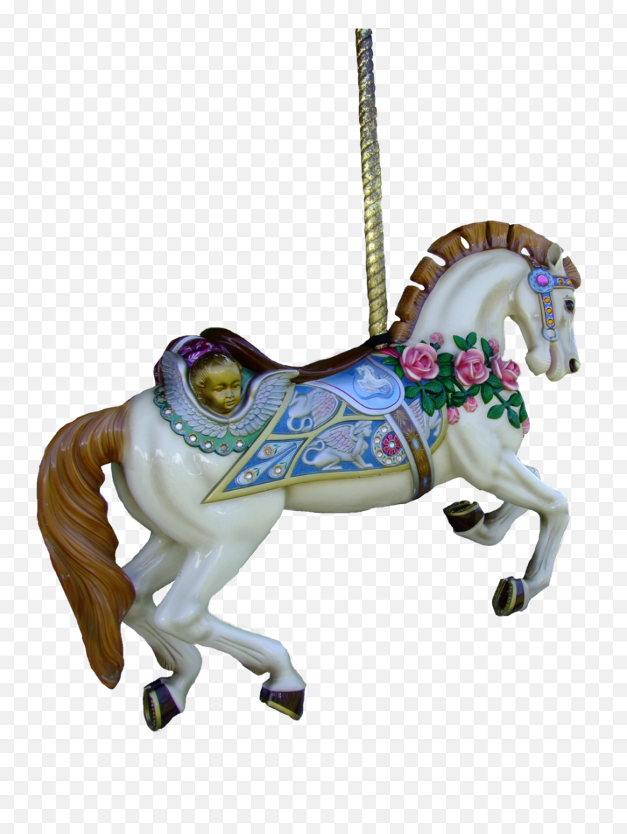 Vintage Carousel Horse Png - Transparent Carousel Horse Png Emoji,Carousel Clipart