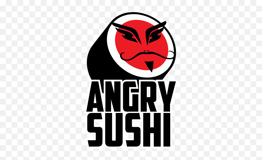 Angry Sushi Logo - Sushi Emoji,Sushi Logo