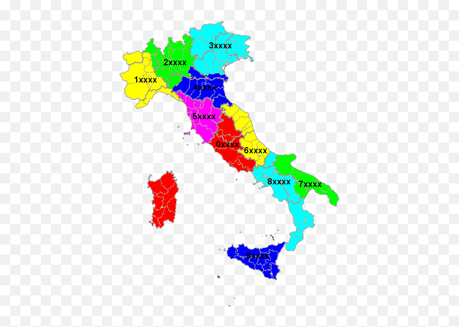 Filemap Of Italy Cappng - Wikimedia Commons Italian Postal Codes Map Emoji,Cap Png